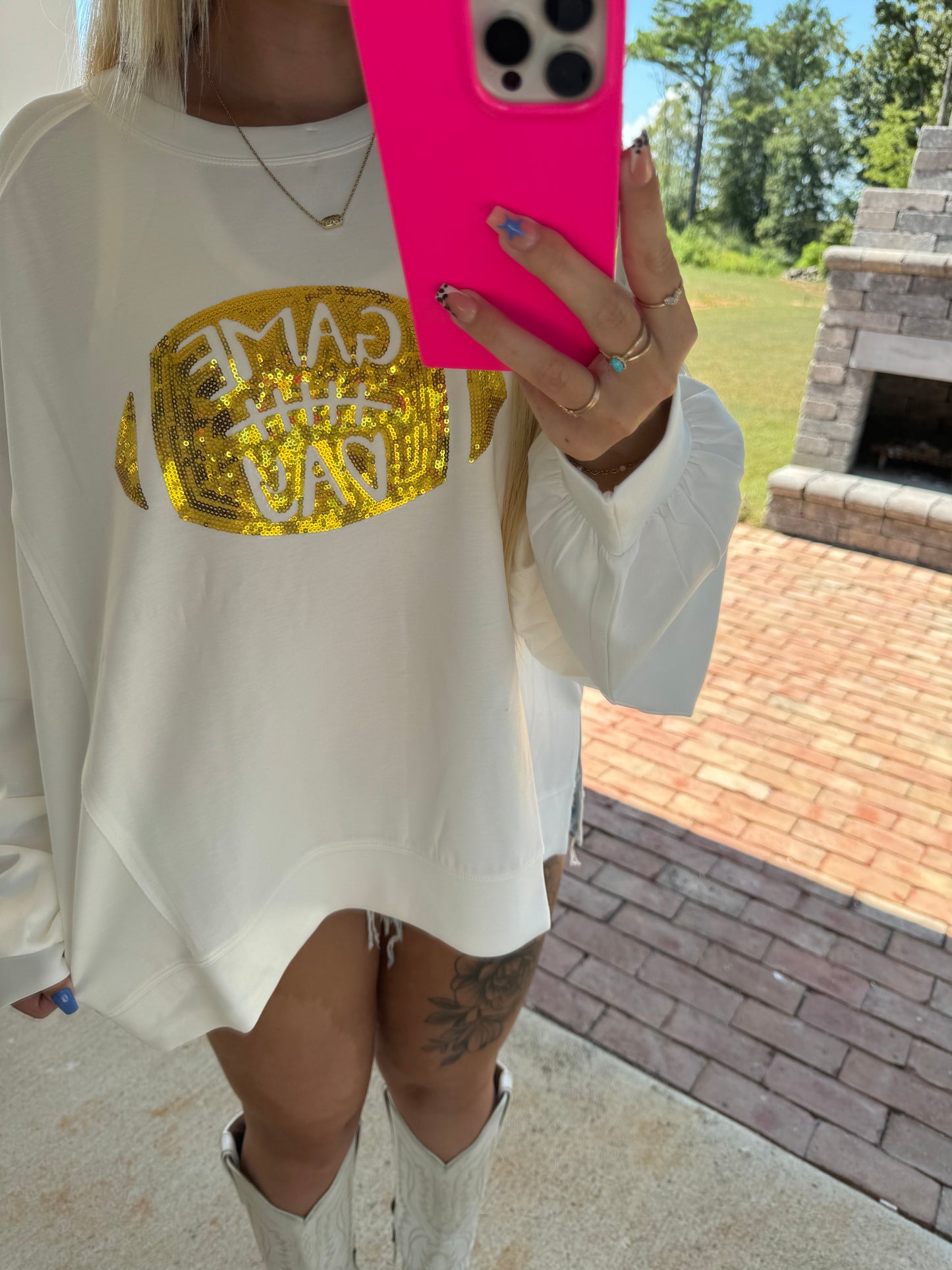 Gold Game Day Sweatshirt