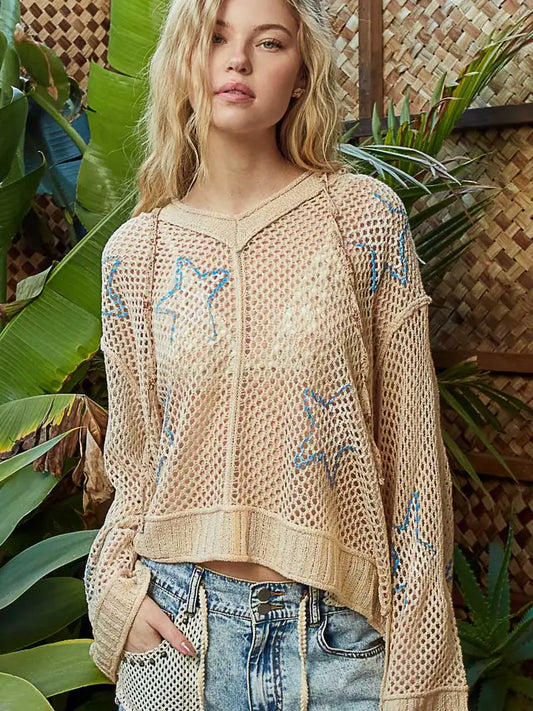 Star Knit Long Sleeve