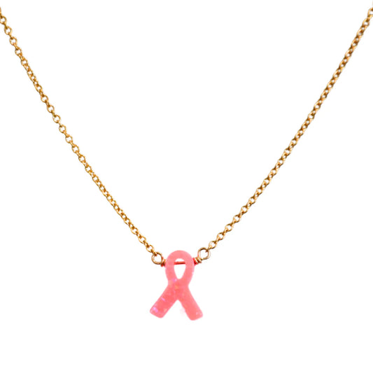 Breast Cancer Necklace