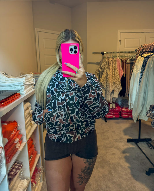 Camo Scuba Pullover