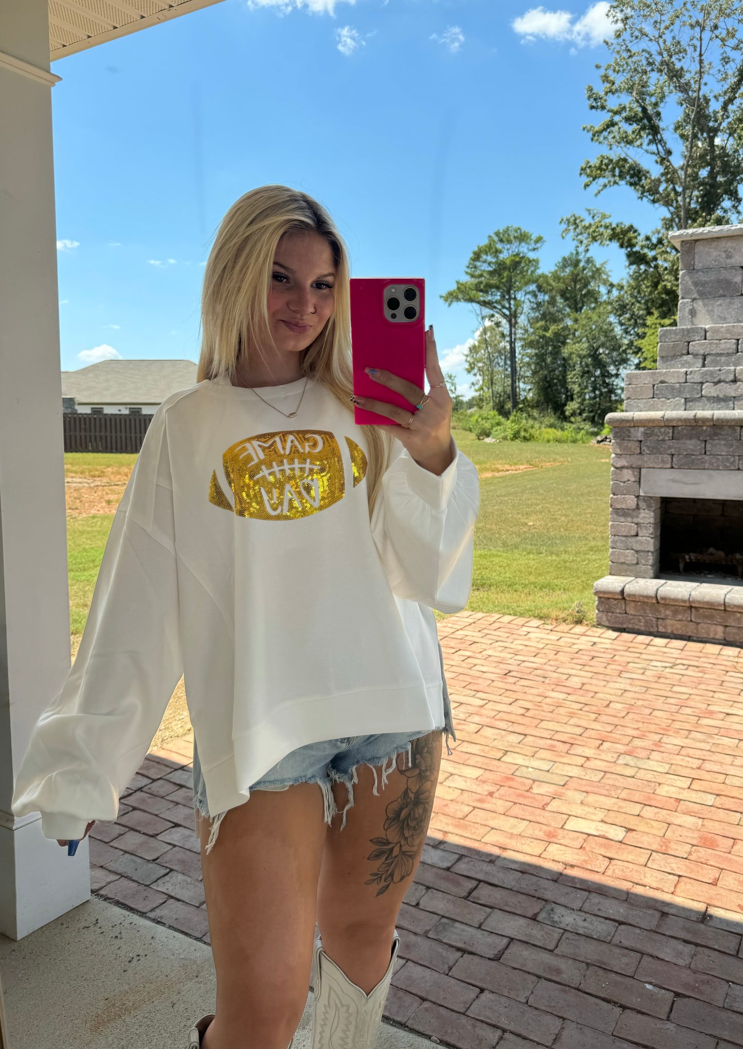 Gold Game Day Sweatshirt