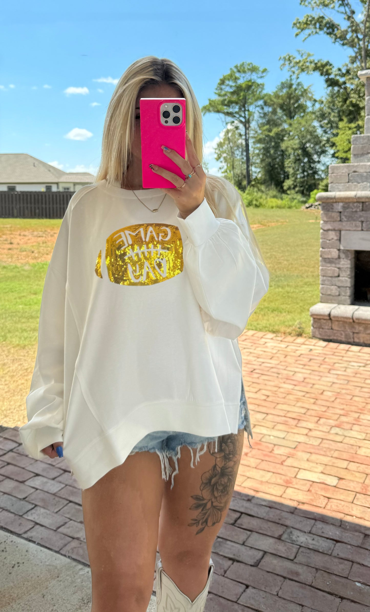 Gold Game Day Sweatshirt