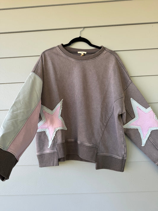 Star Patch Sweater